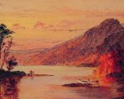 杰西裴弗朗西斯克罗普赛 - Lake Scene Catskill Mountains